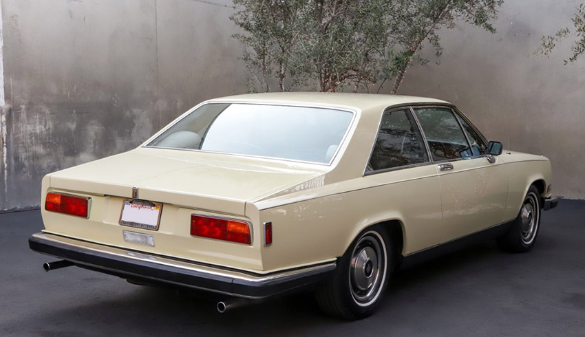 1981 Rolls-Royce Camargue rear