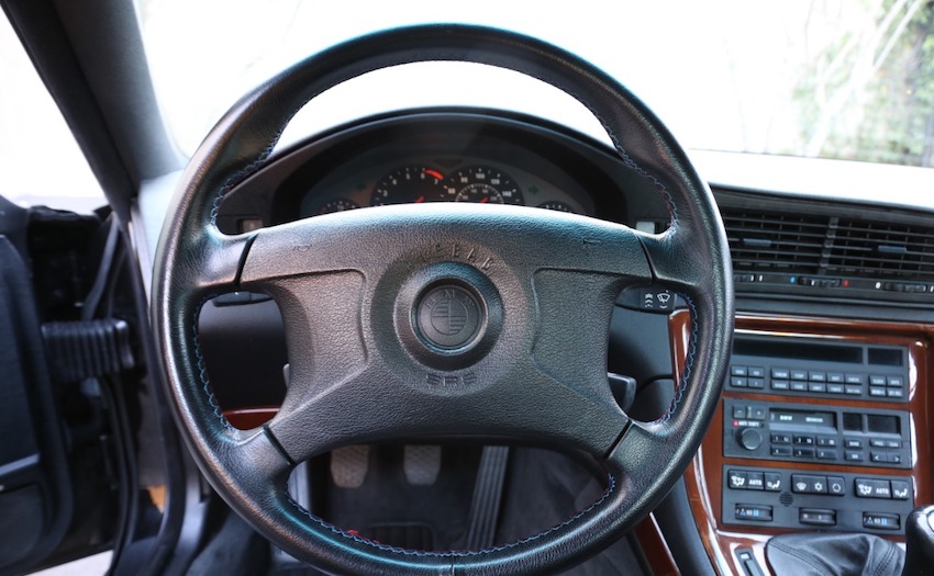 1994 BMW 850CSI 6-Speed interior