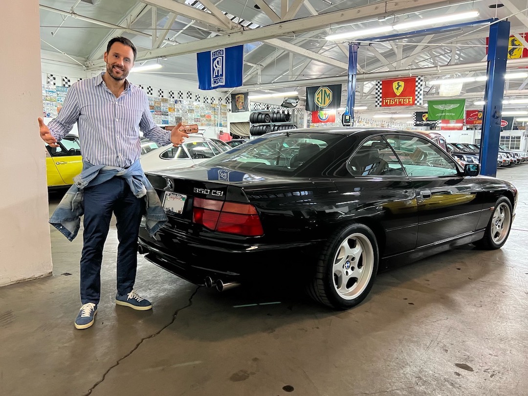 BMW 850CSI Buyer Alex Manos