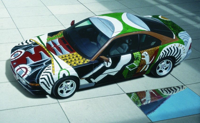 David Hockney Art Car