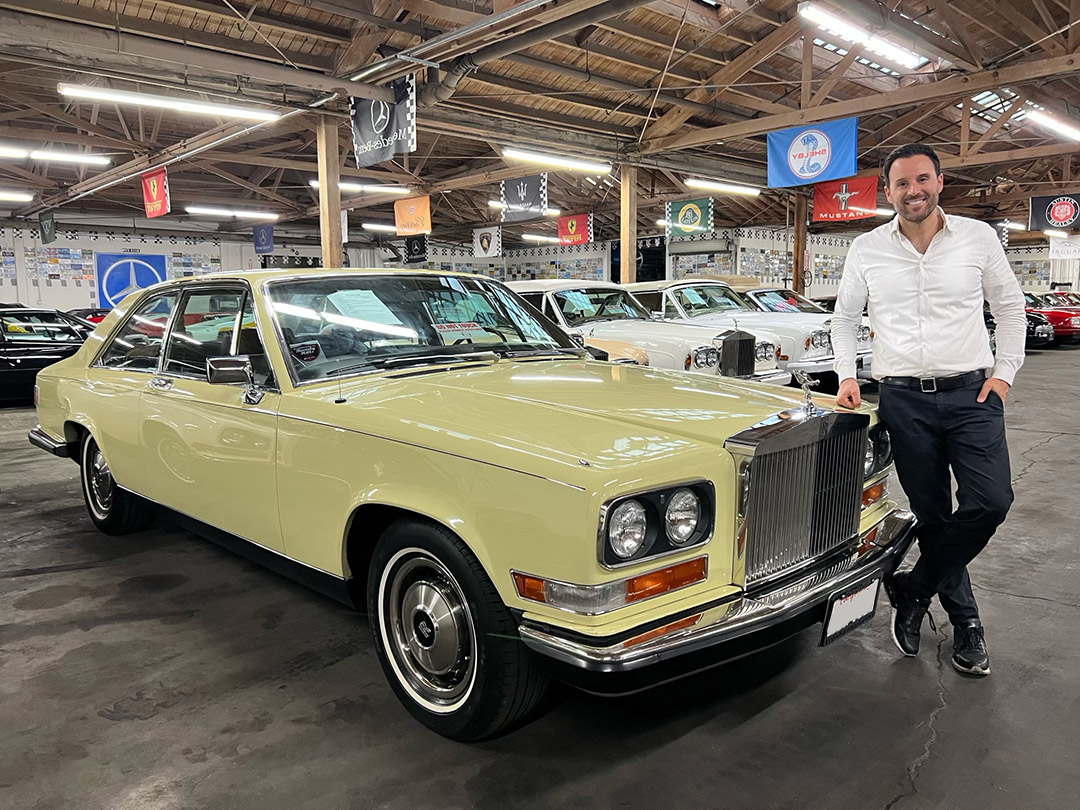 Rolls Royce Camargue buyer Alex Manos