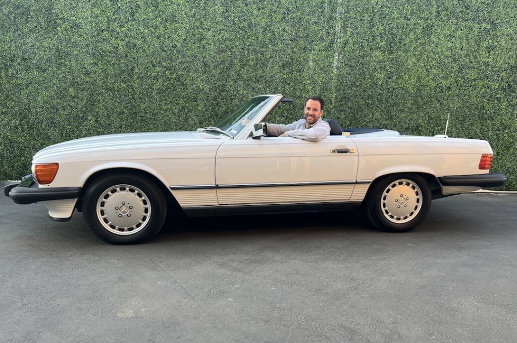 1989 Mercedes-Benz 560SL Buyer Alex Manos