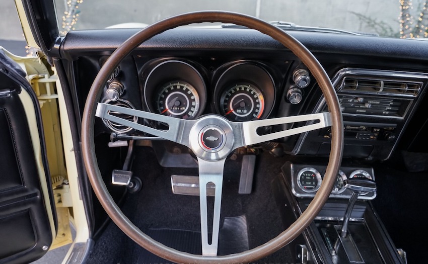 1967 Chevrolet Camaro RS interior