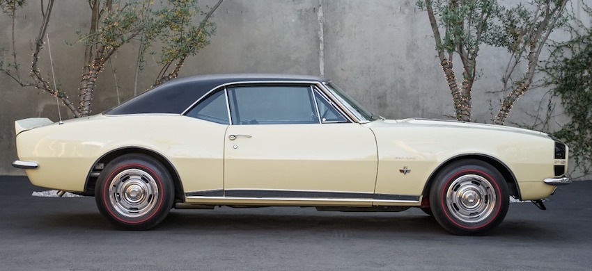 1967 Chevrolet Camaro RS side view