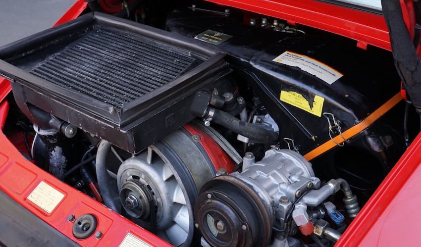 1988 Porsche 911 Turbo Slant Nose engine