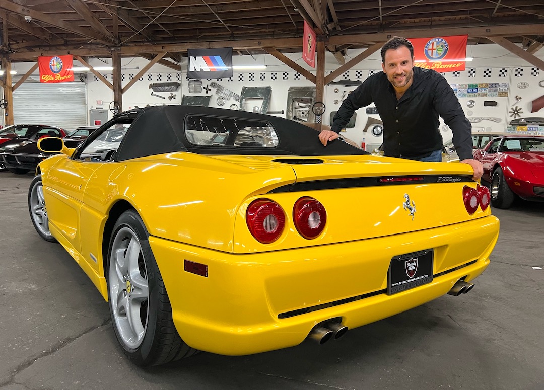 1997 Ferrari F355 Spider buyer Alex Manos