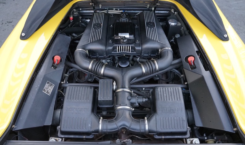 1997 Ferrari F355 Spider engine