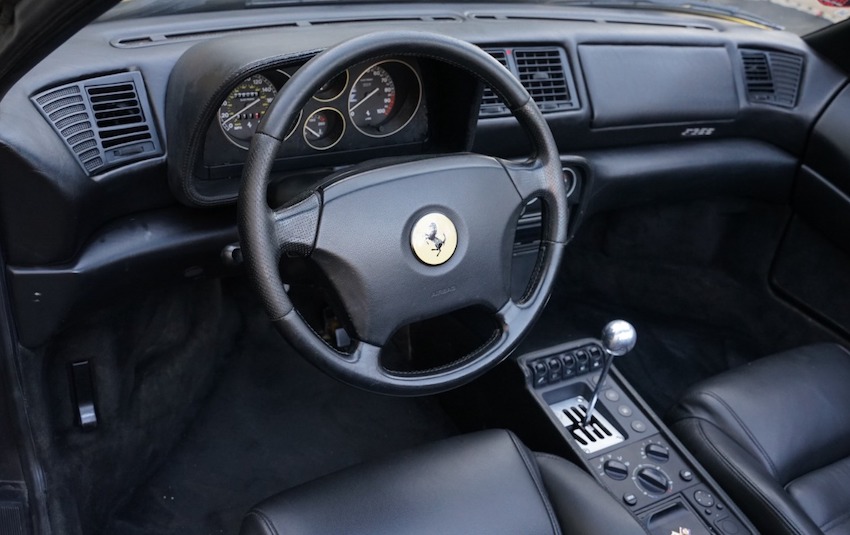 1997 Ferrari F355 Spider interior