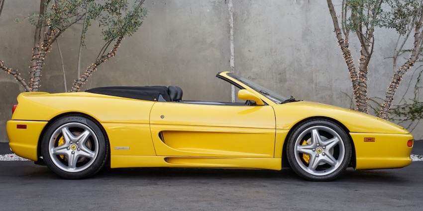 1997 Ferrari F355 Spider side view