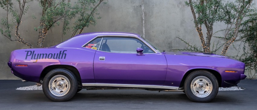 1971 Plymouth Barracuda Hardtop Coupe side view