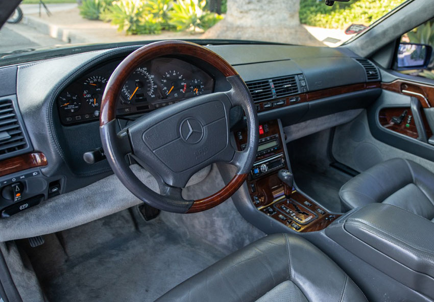 1996 Mercedes S600 Lorinser interior