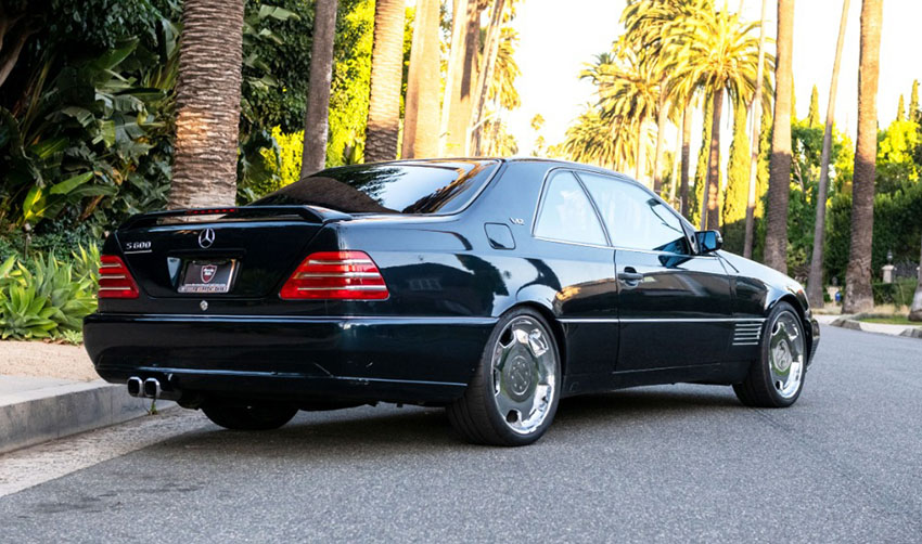 1996 Mercedes S600 Lorinser rear view