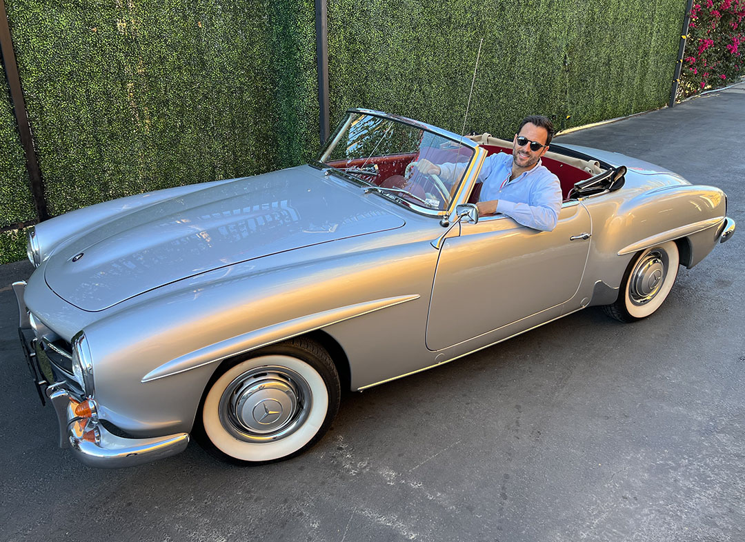 1959 Mercedes-Benz 190SL buyer Alex Manos