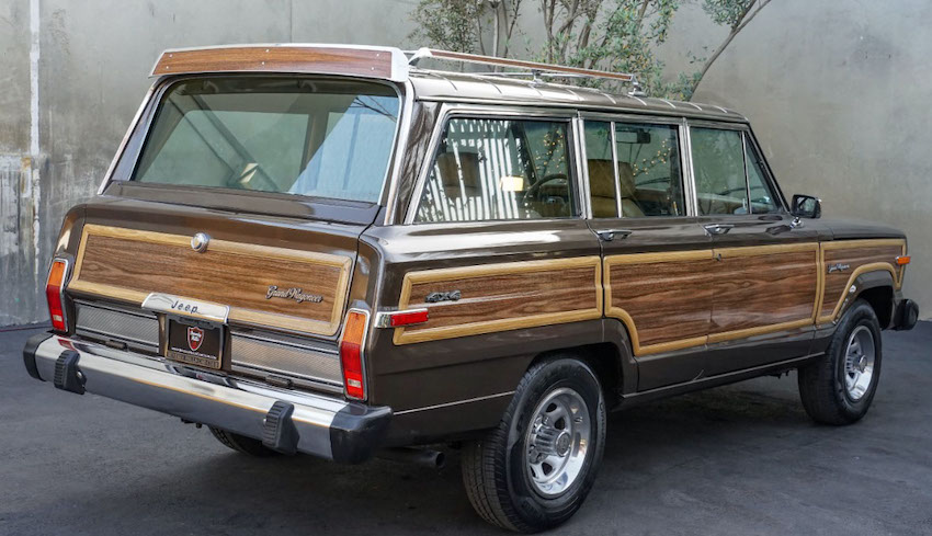 1987 jeep grand wagoneer 4x4 rear