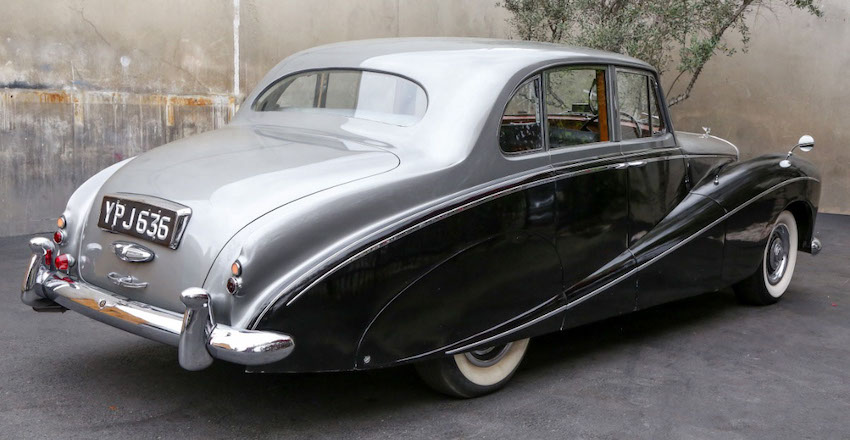 1955 Bentley S1 Empress Saloon rear view