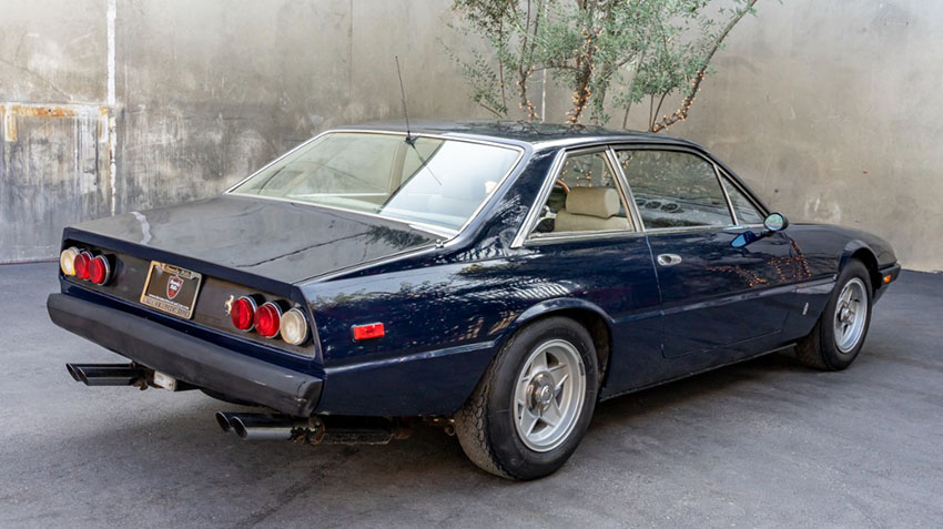 1974 Ferrari 365GT4 22 5-Speed rear view