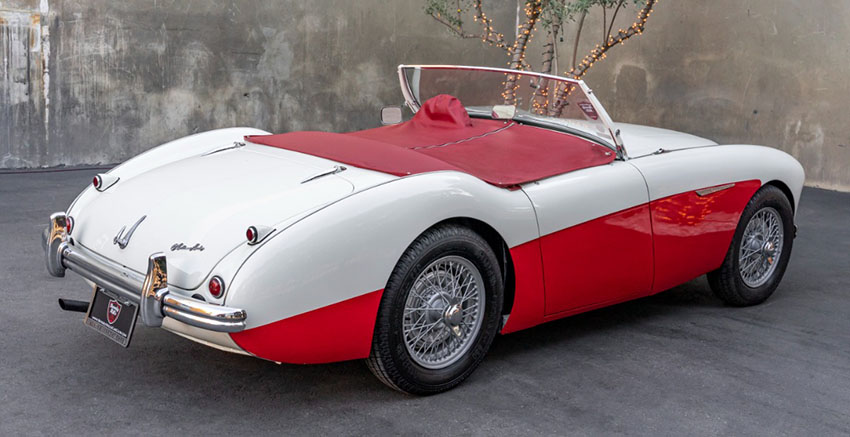 1955 Austin-Healey 100-4 rear view