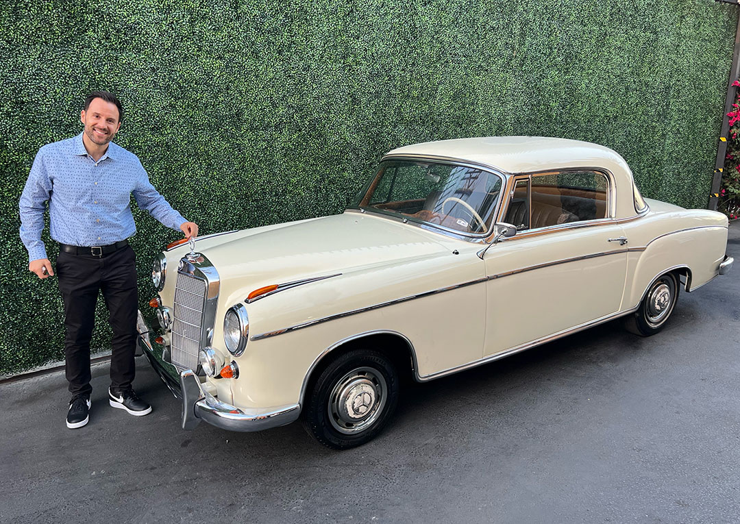 1961 Mercedes-Benz 220SE buyer Alex Manos