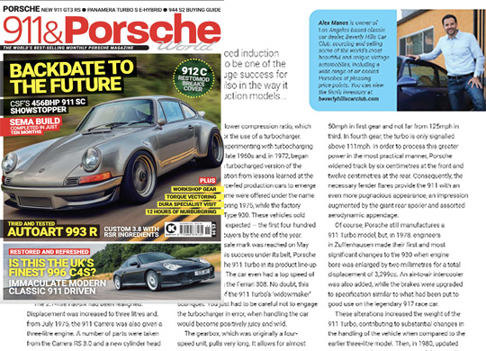 Alex-Manos-in-Nov-2022-911-&-Porsche-World-Magazine