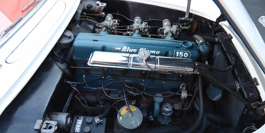 1954 Chevrolet Corvette Roadster engine