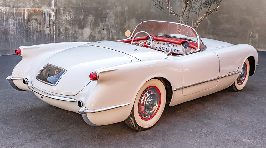 1954 Chevrolet Corvette Roadster rear view