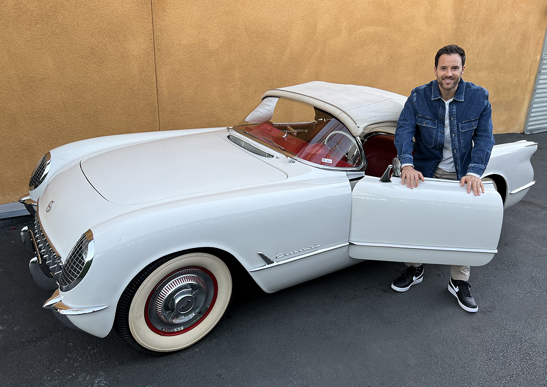 1954 Chevrolet Corvette buyer Alex Manos