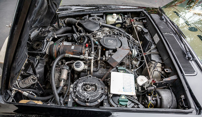 1986 Rolls-Royce Corniche II Convertible engine