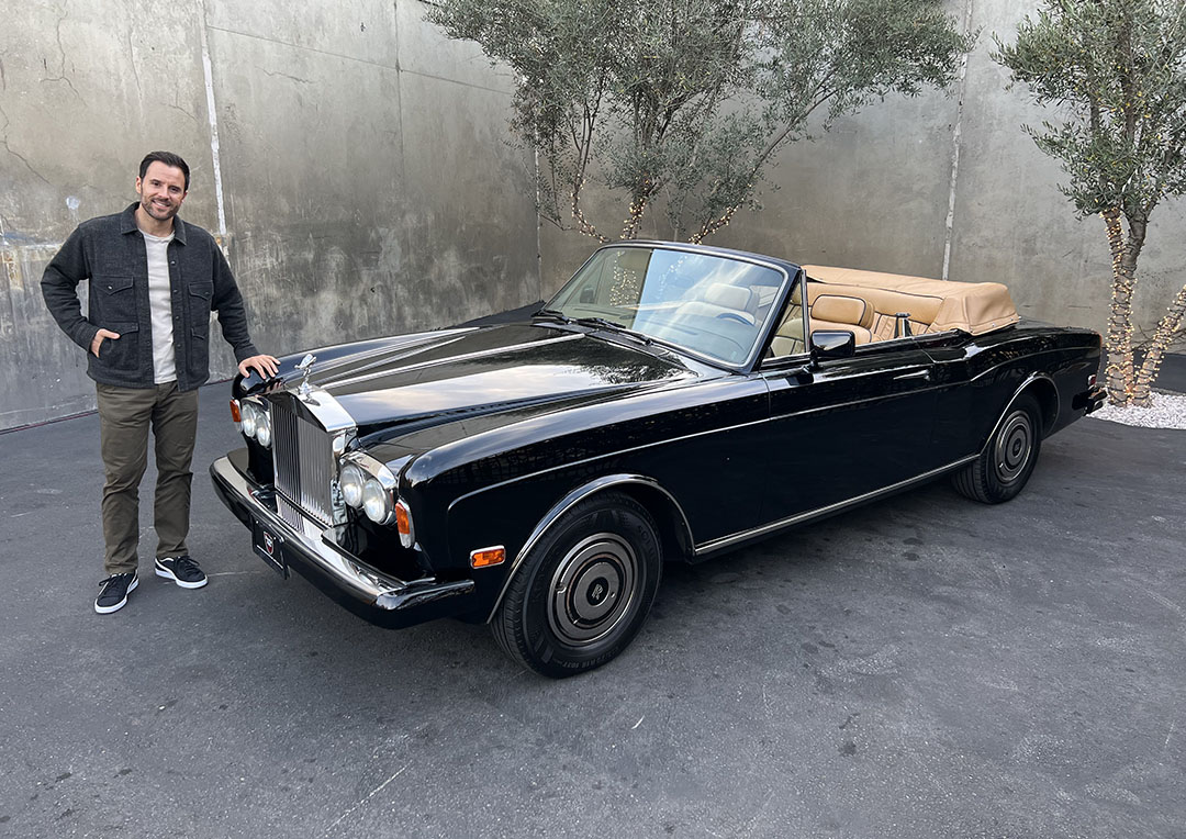 Rolls-Royce Corniche II buyer Alex Manos