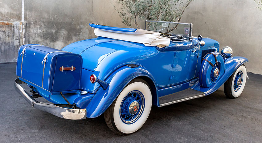 1933 Auburn 8-105 rear view