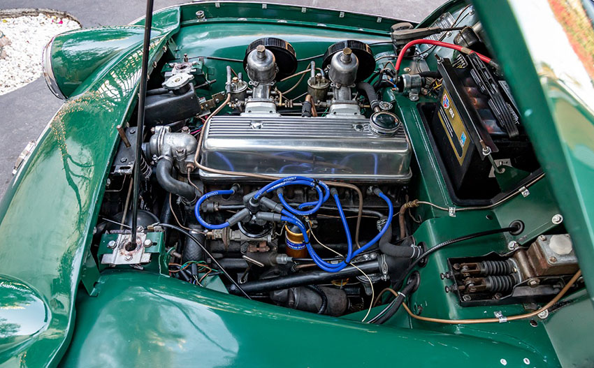 1954 Triumph TR2 engine