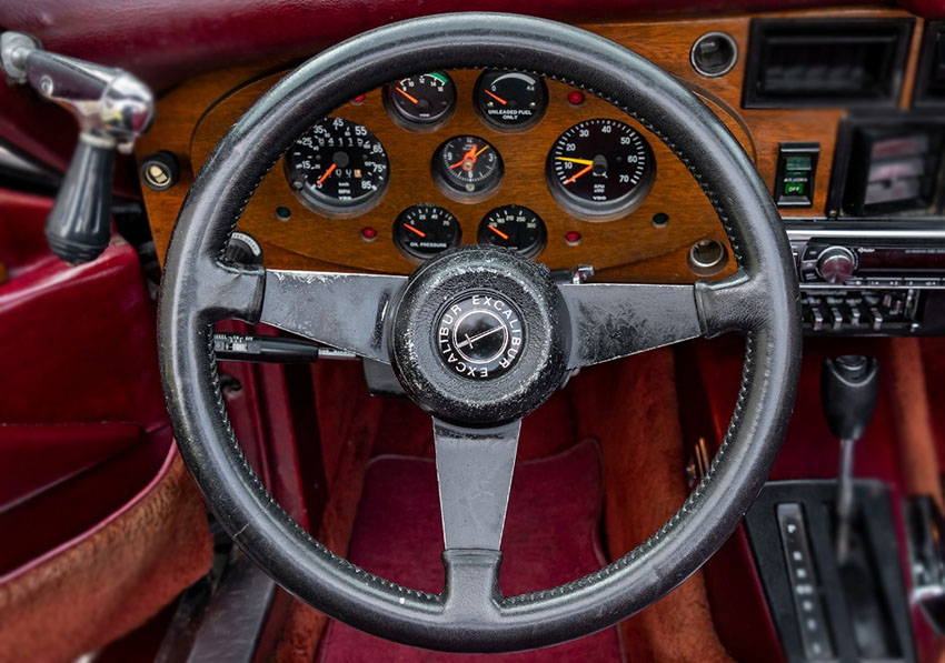 1983 Excalibur Series IV Phaeton interior