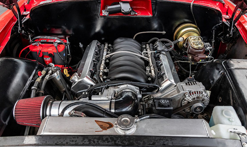 1955 Buick Super Convertible engine