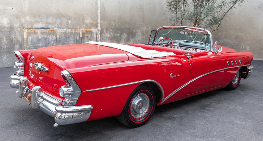 1955 Buick Super Convertible rear view