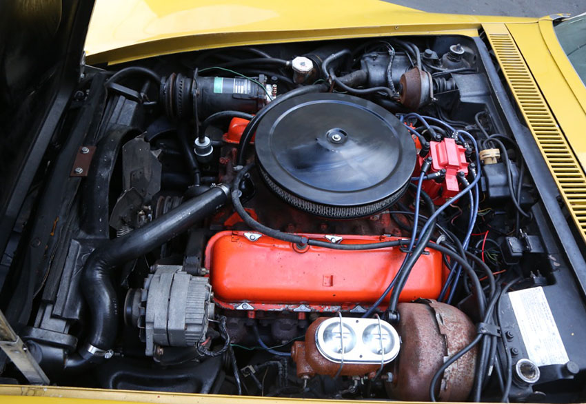 1971 Chevrolet Corvette 454 LS5 Convertible engine