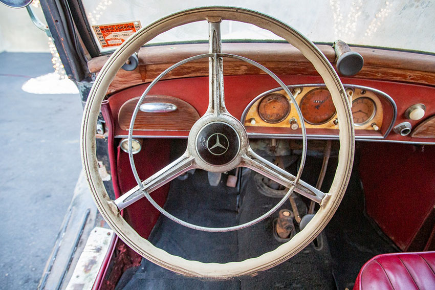 1939 Mercedes-Benz 170V Cabriolet A interior