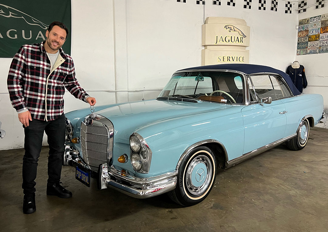 1965 Mercedes-Benz 220SEb buyer Alex Manos