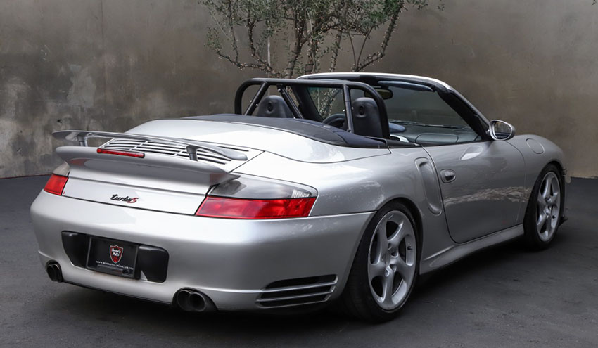 2004 Porsche 911 Turbo Cabriolet X50 rear view