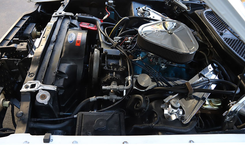 1971 Ford Mustang Sportsroof Mach 1 engine