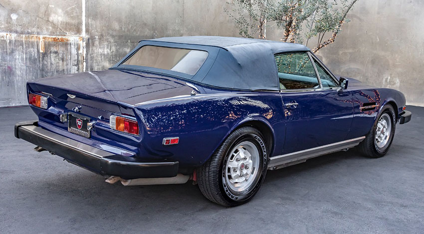 1982 Aston Martin V8 Volante rear view