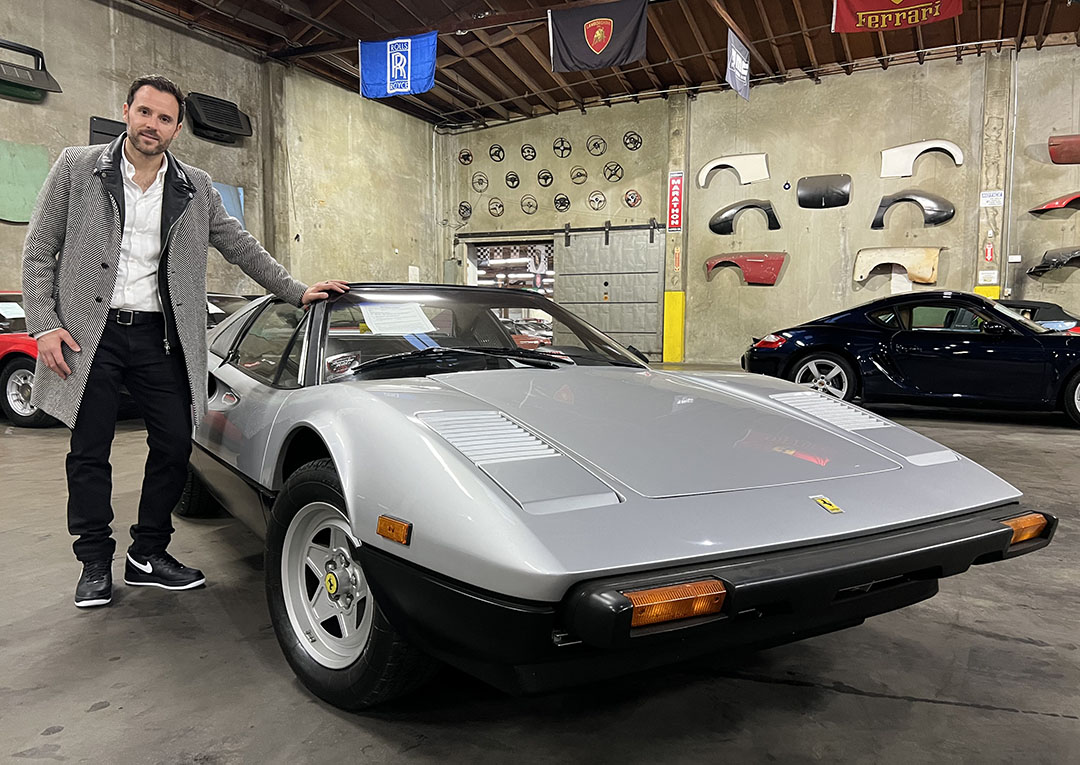 Ferrari 308 GTSi buyer Alex Manos