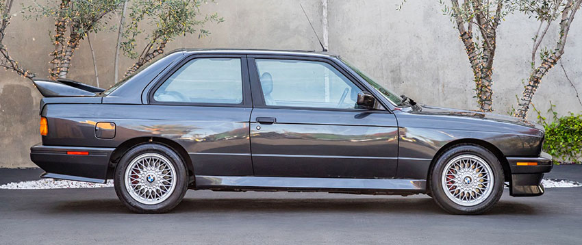 1991 BMW M3 side view