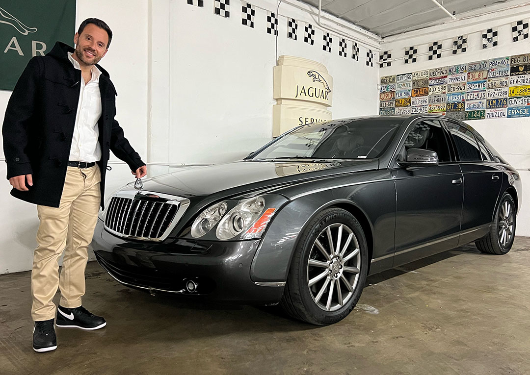 Maybach 57 S Zeppelin buyer Alex Manos