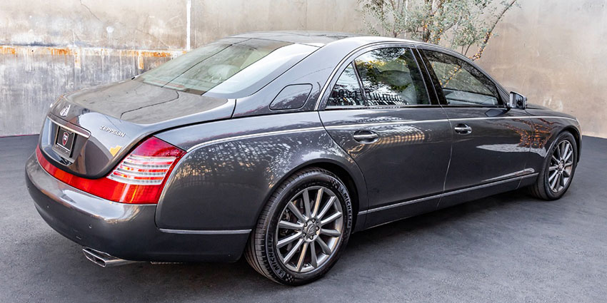 Maybach 57 S Zeppelin rear view