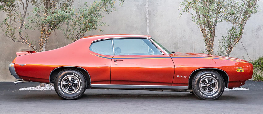 1969 Pontiac GTO Judge side view