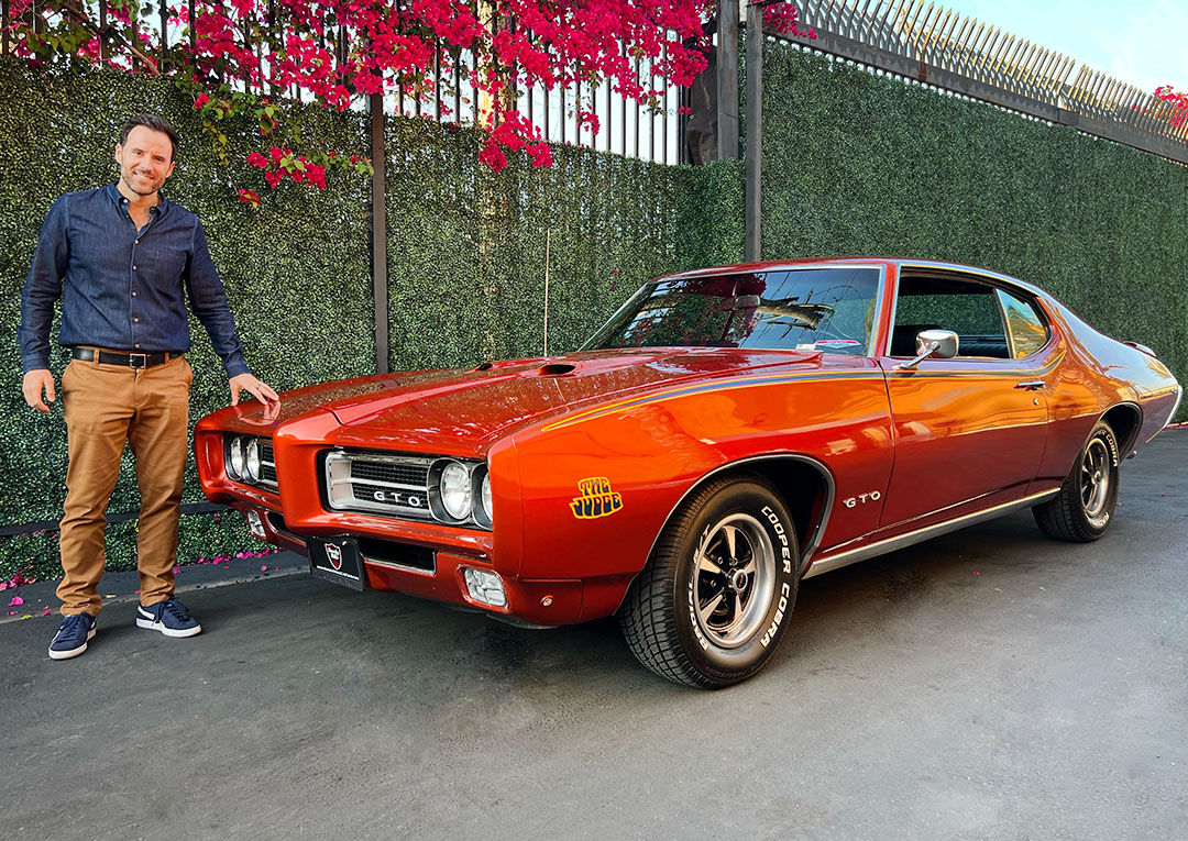 Pontiac GTO Judge buyer Alex Manos