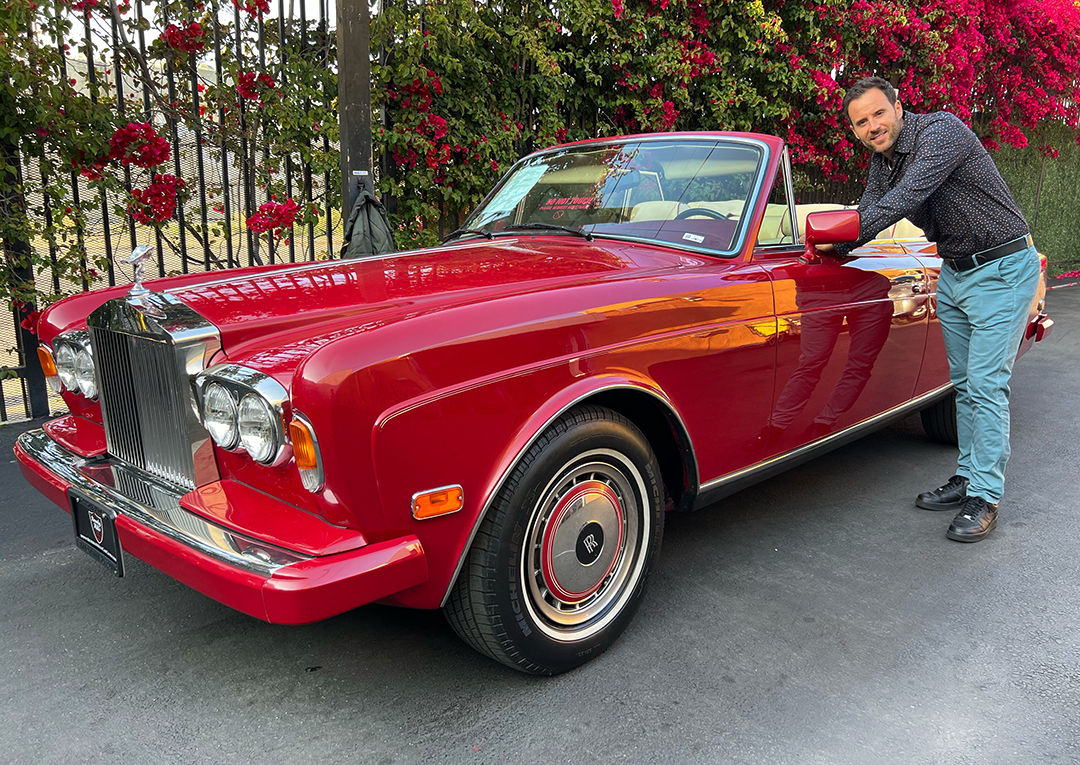 Rolls-Royce Corniche III buyer Alex Manos