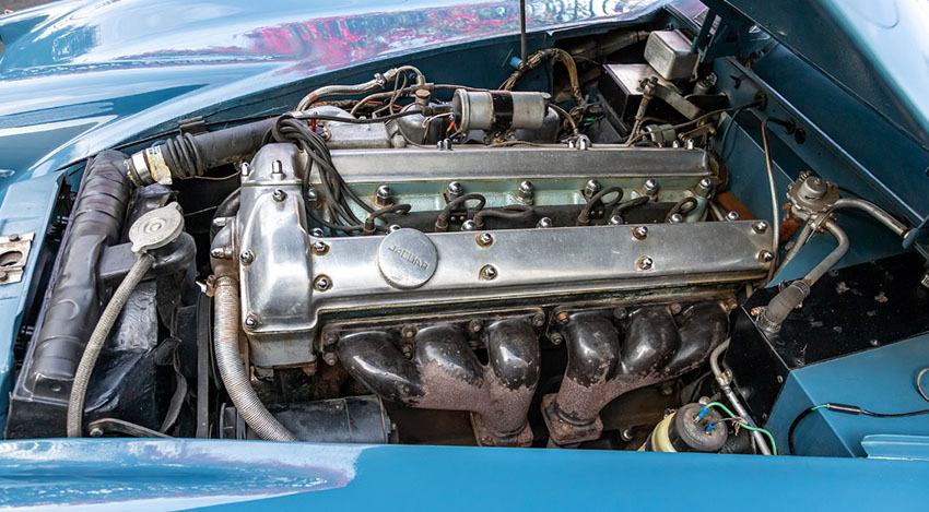 1961 Jaguar XK150 3.8 Liter Drophead Coupe engine