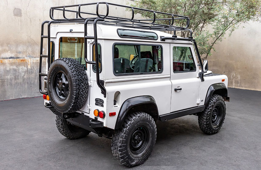 1997 Land Rover Defender 90 NAS rear view