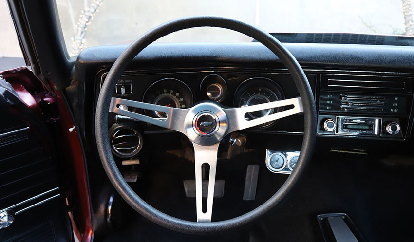 1969 Chevrolet Chevelle Malibu interior