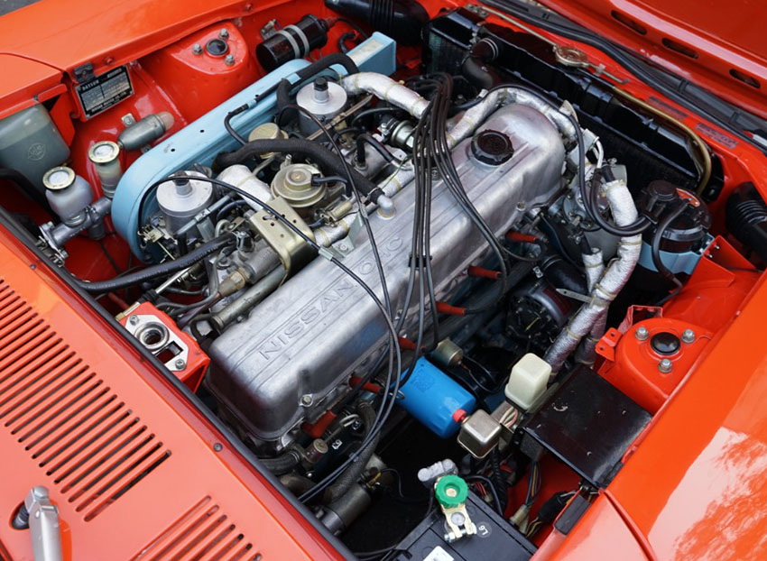 1974 Datsun 260Z engine